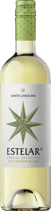 Vinho Santa Carolina Branco Seco Chile Estelar 57 Sauvignon Blanc 2021 750ml