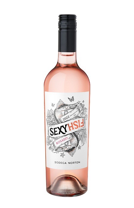 Vinho Bodegas Norton Rosé Seco Argentina Sexy Fish Bonarda, Malbec, Merlot 2023 750ml