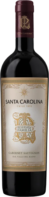 Vinho Santa Carolina Tinto Seco Chile Reserva de Familia Cabernet Sauvignon 2019 750ml