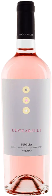 Vinho Luccarelli Rosé Meio Seco Itália Rosato Negroamaro 2021 750ml
