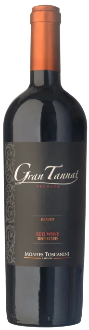 Vinho Montes Toscanini Tinto Seco Uruguai Gran Tannat 2020 750ml