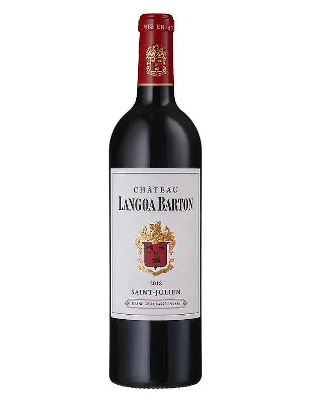 Vinho Château Langoa Barton Tinto Seco França Cabernet Franc, Cabernet Sauvignon, Merlot 2018 750ml