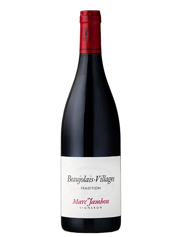 Vinho Marc Jambon Tinto Seco França Beaujolais Villages Gamay 2021 750ml