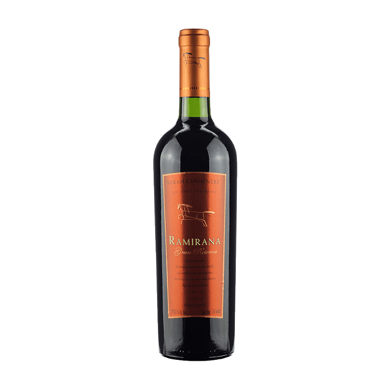 Vinho Ramirana Tinto Seco Chile Gran Reserva Carménère, Syrah 2021 750ml