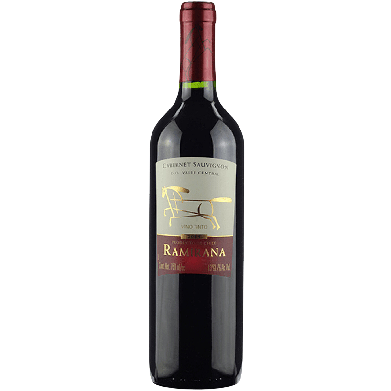 Vinho Ramirana Tinto Seco Chile Varietal Cabernet Sauvignon 2021 750ml