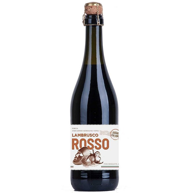 Frisante Sogno Italiano Tinto Suave Itália Lambrusco 750ml