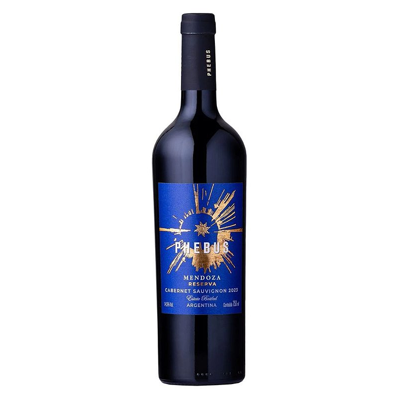 Vinho Phebus Bodegas Fabre Tinto Seco Argentina Reserva Cabernet Sauvignon 750ml