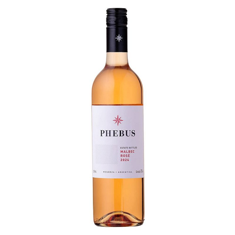 Vinho Phebus Bodegas Fabre Rosé Seco Argentina Estate Malbec 750ml