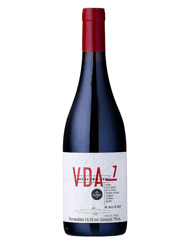 Vinho Viñedos de Alcohuaz Tinto Seco Chile Vda 7 Blend 750ml