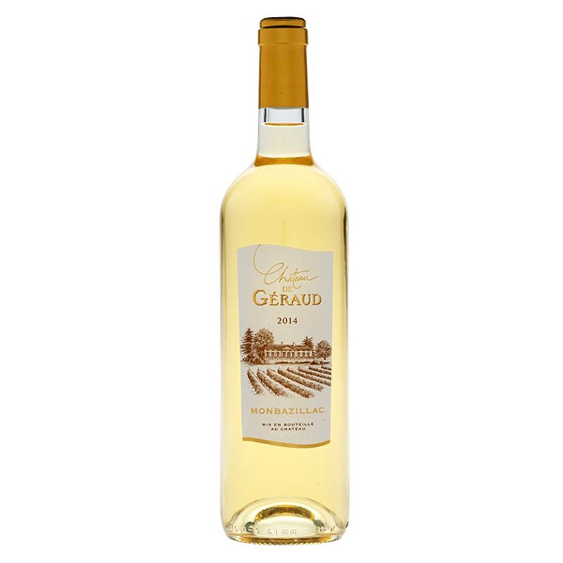Vinho Château de Géraud Branco Seco França Monbazillac Sauvignon Blanc, Sémillon 750ml