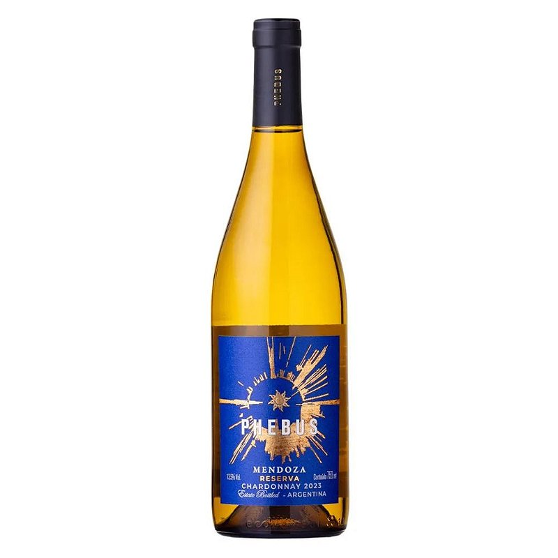 Vinho Phebus Bodegas Fabre Branco Seco Argentina Reserva Chardonnay 750ml