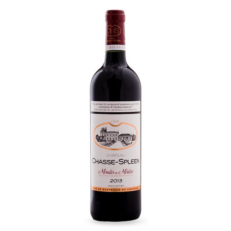 Vinho Château Chasse-spleen Tinto Seco França Cabernet Sauvignon, Merlot 750ml