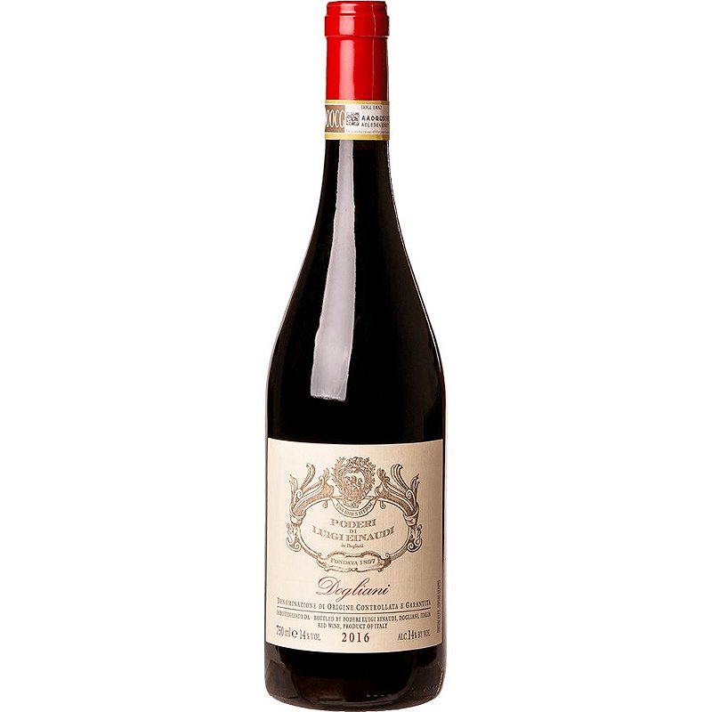 Vinho Cantina Poderi Luigi Einaudi Tinto Seco Itália Dogliani Blend 750ml