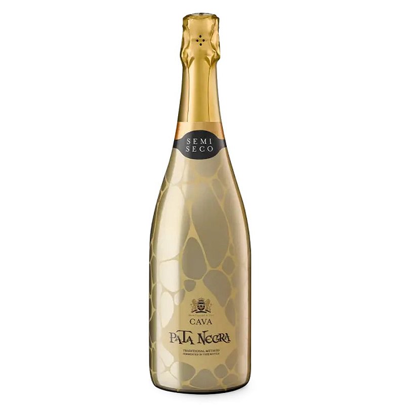 Espumante Pata Negra Branco Demi Sec Espanha Cava Macabeo, Parellada, Xarello 750ml