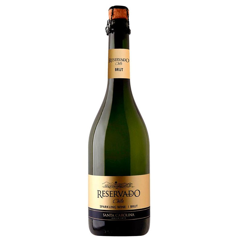 Espumante Santa Carolina Branco Brut Chile Reservado Blend 750ml