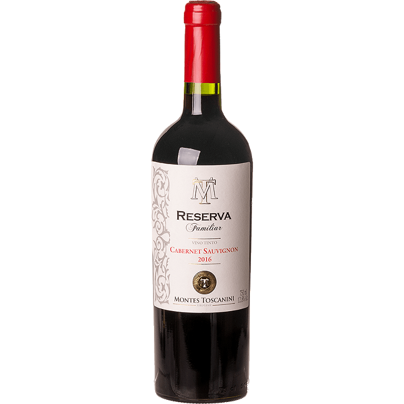 Vinho Montes Toscanini Tinto Seco Uruguai Reserva Familiar Cabernet Sauvignon 750ml