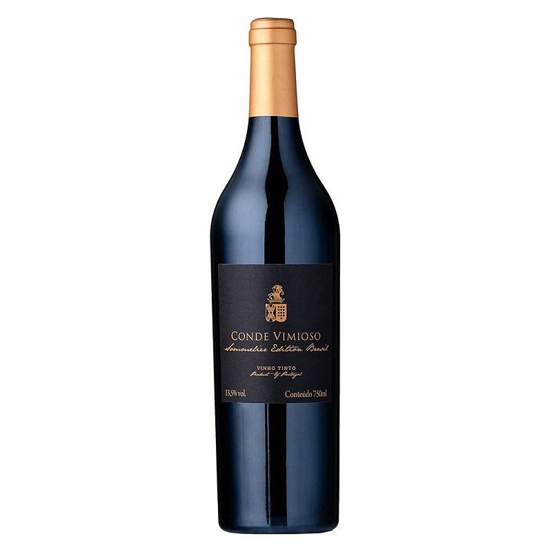 Vinho Falua Conde Vimioso Tinto Seco Portugal Sommelier Edition Blend 2021 750ml