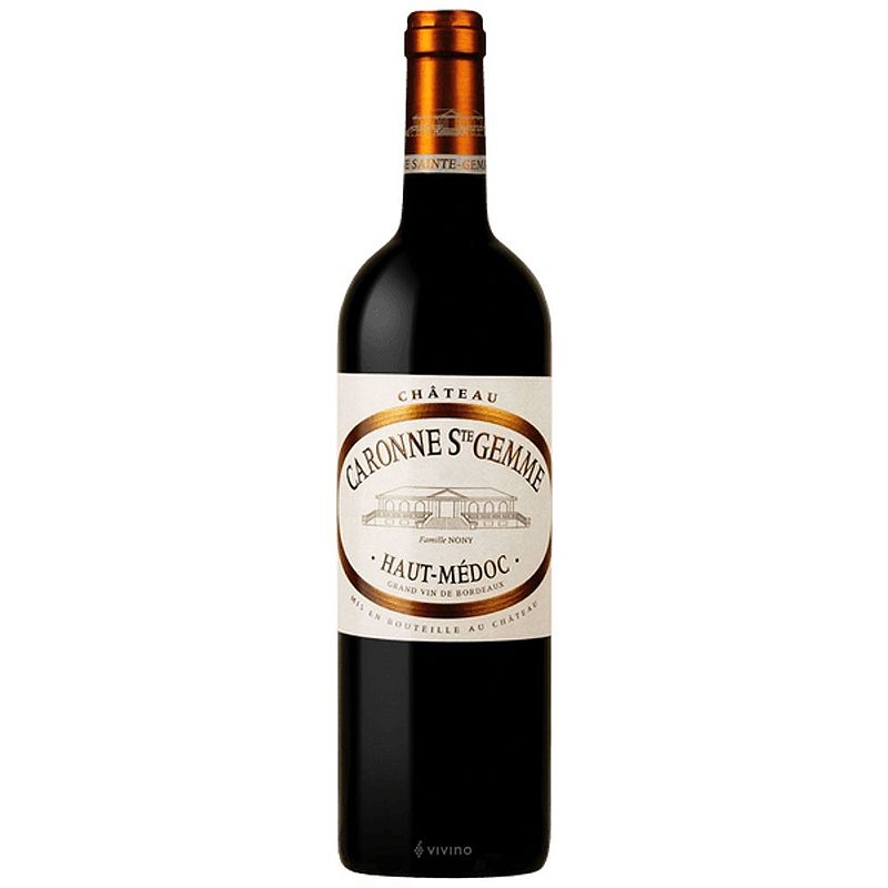 Vinho Château Caronne Sainte-gemme Tinto Seco França Cabernet Sauvignon, Merlot, Petit Verdot 2021 750ml