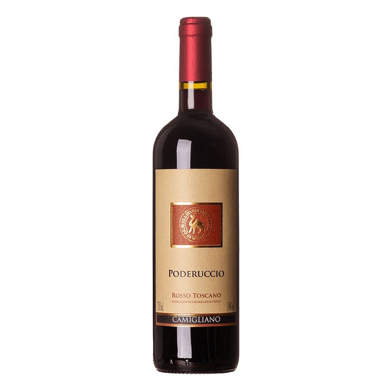 Vinho Camigliano Tinto Seco Itália Poderuccio Cabernet Sauvignon, Merlot, Sangiovese 750ml