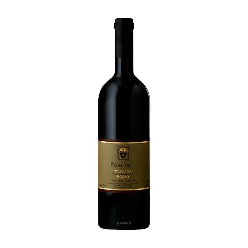 Vinho Poderi Del Paradiso Tinto Seco Itália Paterno Ii Sangiovese 750ml
