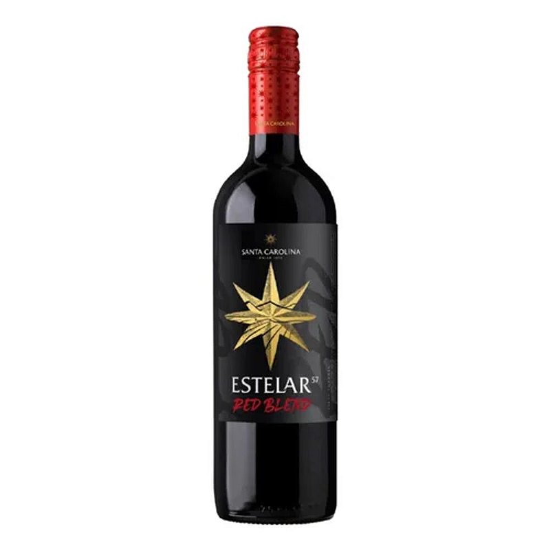 Vinho Santa Carolina Tinto Seco Chile Estelar 57 Red Blend 750ml