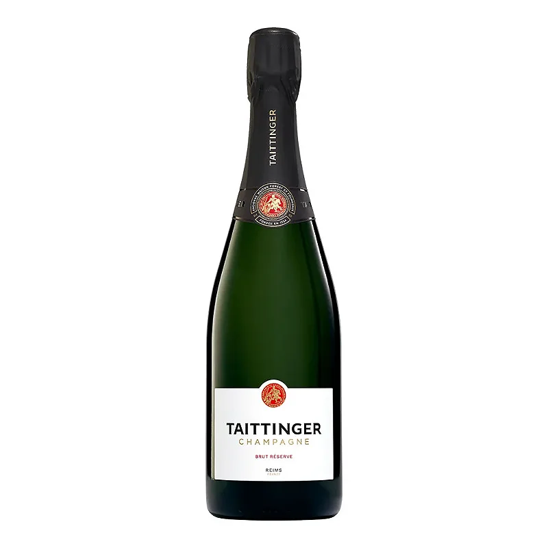 Espumante Taittinger Branco Brut França Reserve Chardonnay, Pinot Meunier, Pinot Noir 750ml
