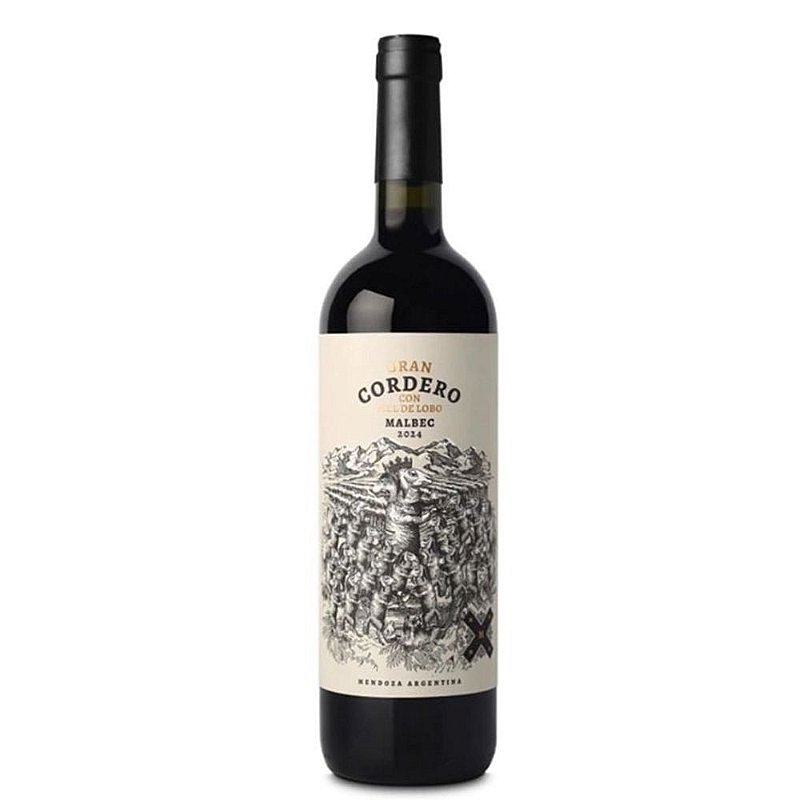 Vinho Mosquita Muerta Tinto Seco Argentina Cordero Con Piel de Lobo Malbec 750ml