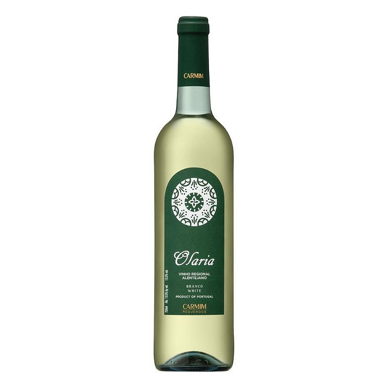 Vinho Carmim Reguengos Branco Meio Seco Portugal Olaria Antão Vaz, Arinto, Roupeiro 750ml