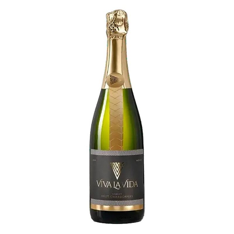 Espumante Viva La Vida Branco Brut Brasil Chardonnay 750ml