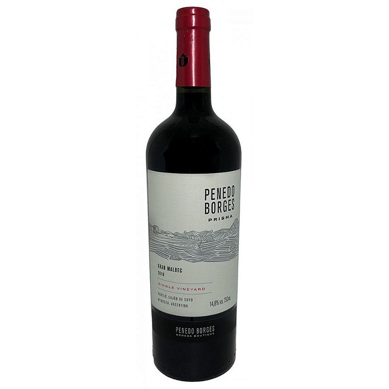Vinho Penedo Borges Tinto Seco Argentina Prisma Gran Malbec 750ml