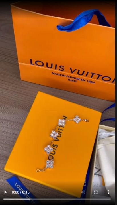 Pulseira Louis Vuitton Flowers - LLebu: A melhor experiência de