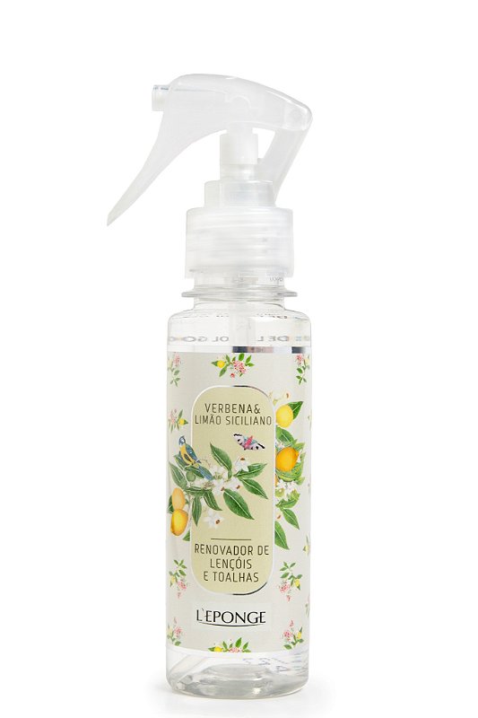 Renovador de leçois e toalha Verbena e Limão siciliano 120 ML