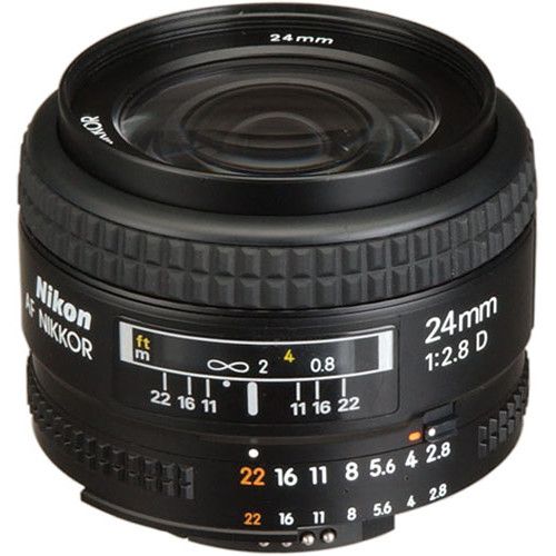 AF NIKKOR 24mm 1:2.8 D レンズ Lente Nikon AF 24mm f/2.8D - Câmera Mais - Equipamentos Fotográficos