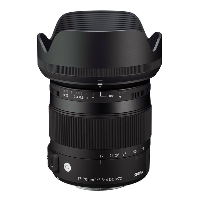 EOS80D＆SIGMA17-70mmF2.8-4DC MACRO OS HSM Lente Sigma 17-70mm f/2.8-4 DC Macro OS HSM (Para Canon) - Câmera
