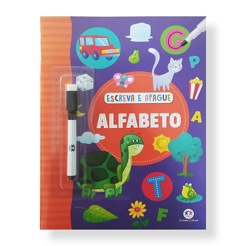 Alfabeto Escreva e Apague - Alfabetização Primeira Infancia - CriaMente  Jogos Educativos