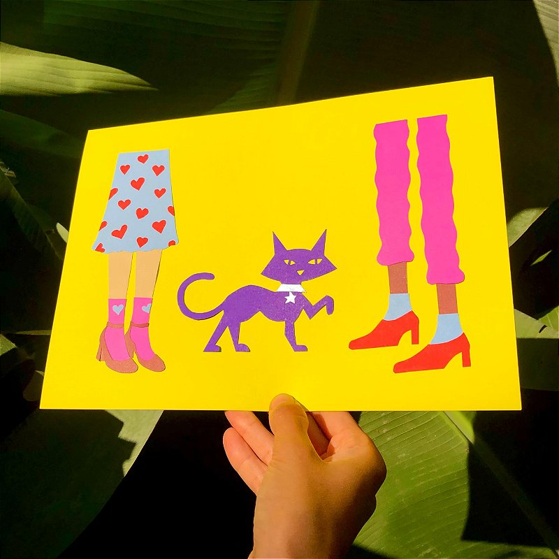 Colagem • 3 Cool Cat
