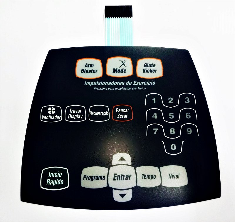 Octane Keypad MEMBRANA PARA O ELIPTICO PRO3700 - OCTANE (VENT) - NEW FITNESS