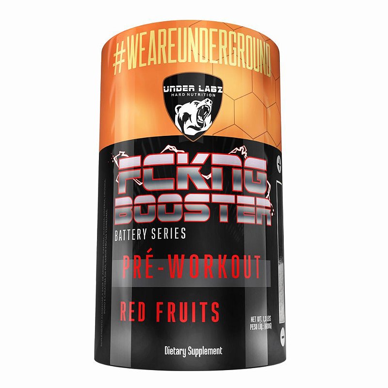 Pré Treino Fckng Booster Sabores - Pote 600g Under Labz