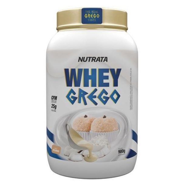 Whey Grego Sabores - Pote 900g Nutrata