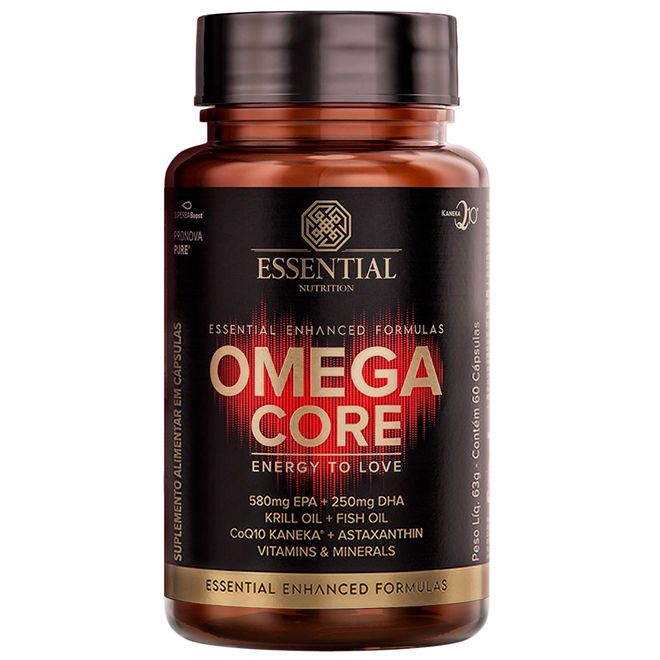 Omega Core 60 cápsulas Essential Nutrition