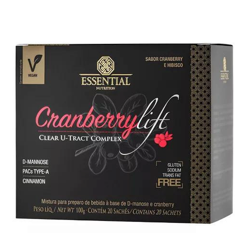 Cranberry Lift 100g 20 sachês Essential