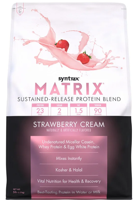 Matrix 5.0 Pouch 2.270G Sabor Strawberry & Cream