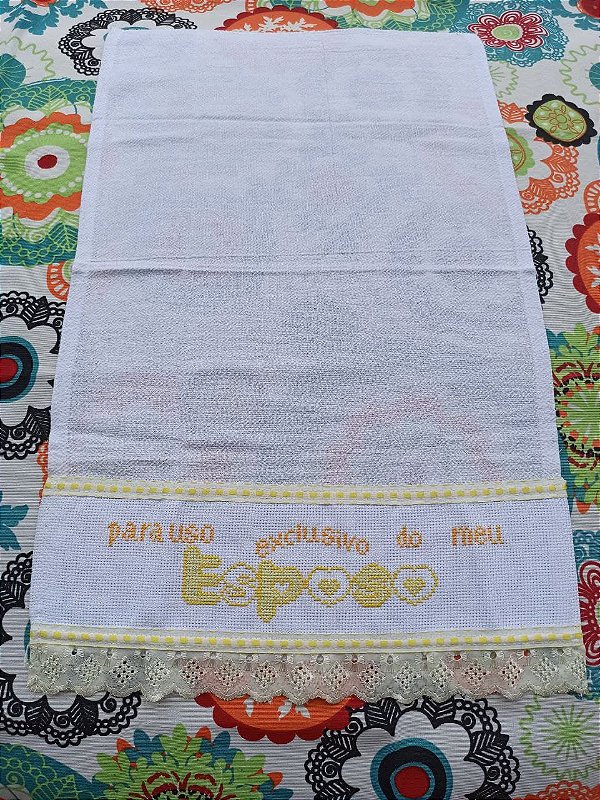 pano de prato exclusivo do esposo