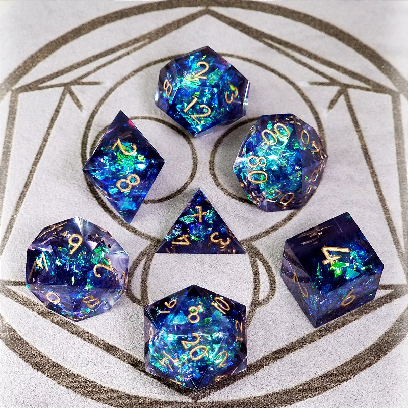 Shattered Dimensions - Set de Dados (7 peças) - My Dice Factory