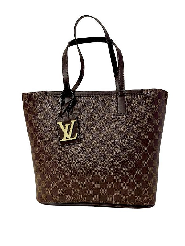 Bolsa Louis Vuitton Original Damier Geant Polaire Marrom Feminina