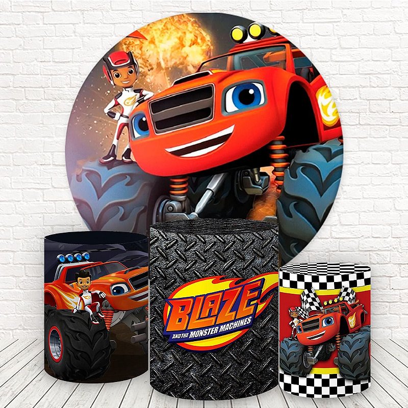 Carro Blaze and the Monster Machines 3D