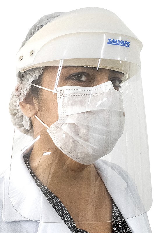 Face Shield SalvaPé - Protetor Facial Reutilizável - MedExpress - Ortopedia  e Saúde ao Seu Alcance!