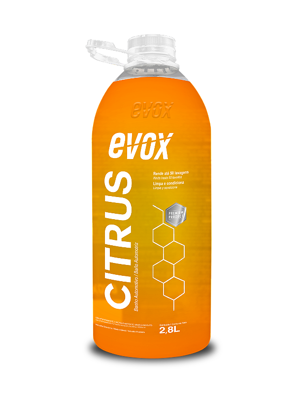 Citrus 2,8L - Banho Automotivo - Evox - AutoV Detail Brasil Store