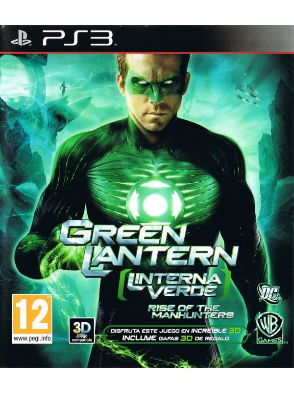 green lantern lanterna verde jogo para xbox 360 - 3d ntsc - Retro