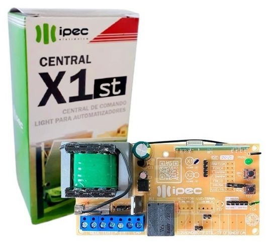 Central Portão Eletrônico Universal X1 ST Full IPEC | Elétrica Suzuki ...